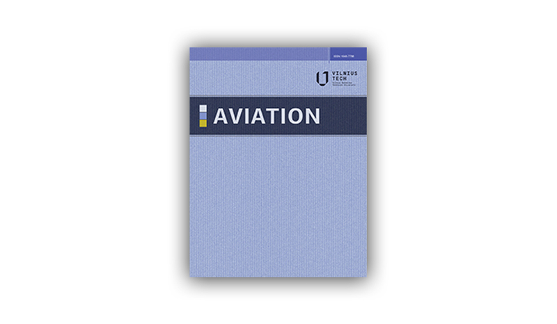 Naujas VILNIUS TECH žurnalo „Aviation“ (Vol 26 No 4) numeris